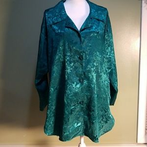 Victoria's Secret Nightgown Sleep shirt Button up